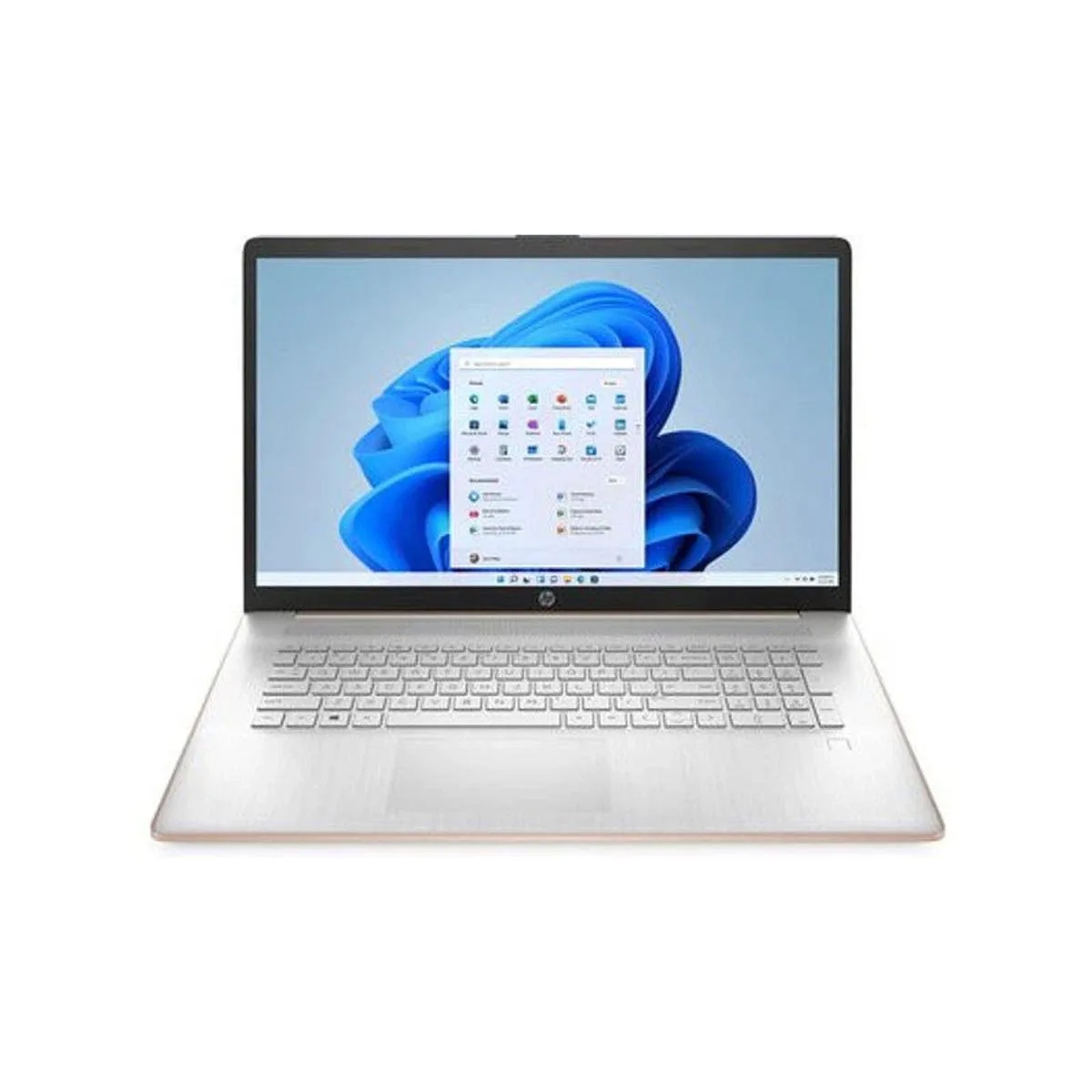 HP HP 17-cn0514nr 17.3" Laptop Celeron N4500 4GB 256GB Pale Gold Rose — product photo