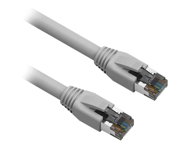 Nippon Labs Nippon Labs 60CAT8-3-24GY network ethernet cable 3 ft Cat8 24 AWG S/FTP 2000 MHz 40 Gbps gray — product photo