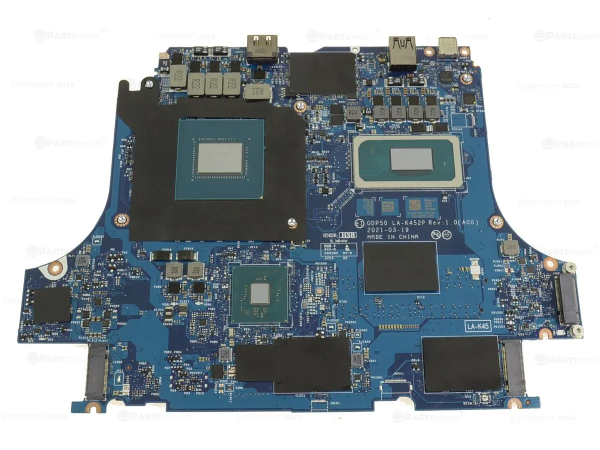 DELL DELL Alienware m15 R6 Motherboard CT8N2 i5-11400H RTX 3060 — product photo