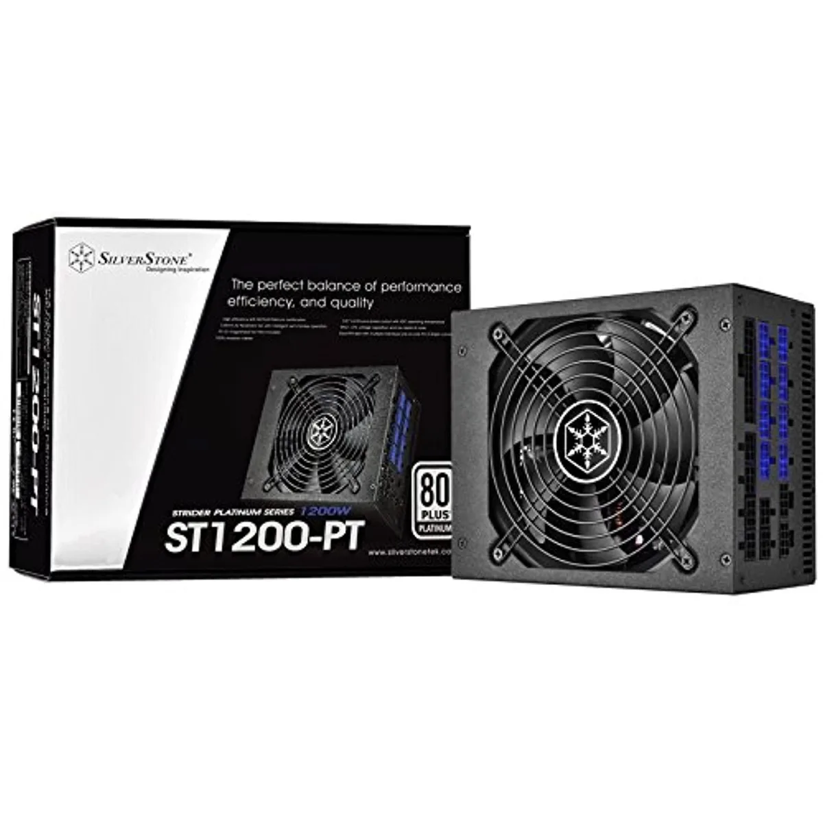Silverstone Technology Silverstone Technology Strider 1200W 80 Plus Platinum Modular PSU — product photo