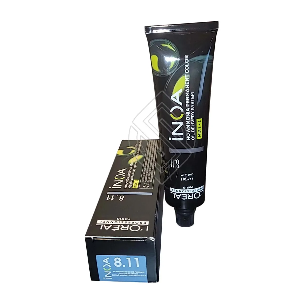 L'Oreal L'Oreal Inoa 8.11 Light Deep Ash Blonde Hair Color 60g — product photo