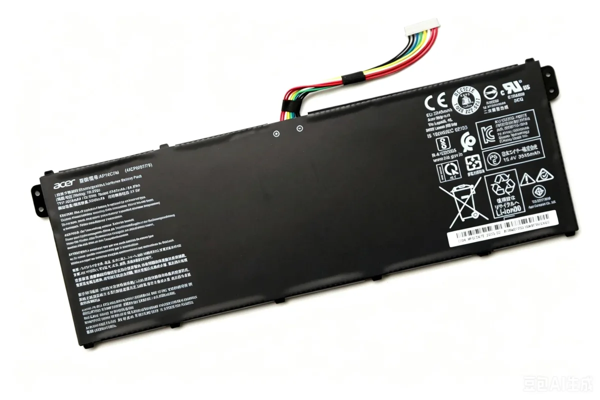 TOPKTEAM TOPKTEAM AP18C7M laptop battery 15.4V 55.9Wh 3634mAh black — product photo