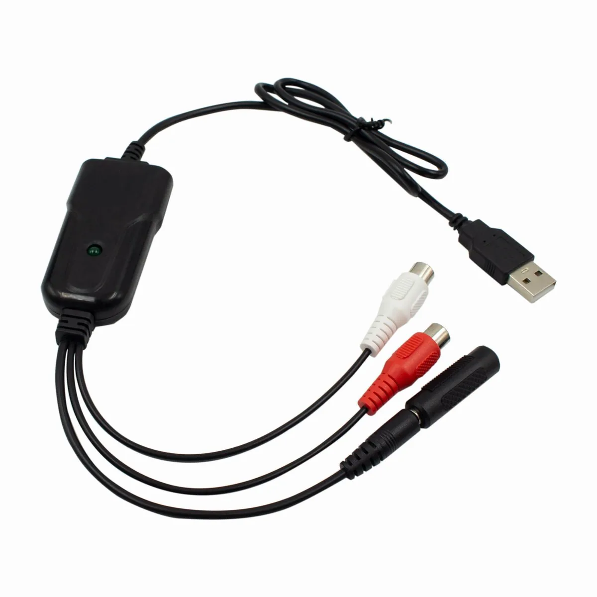  Mediasonic K005 USB 2.0 Audio Capture Card RCA 3.5mm 96kHz — product photo
