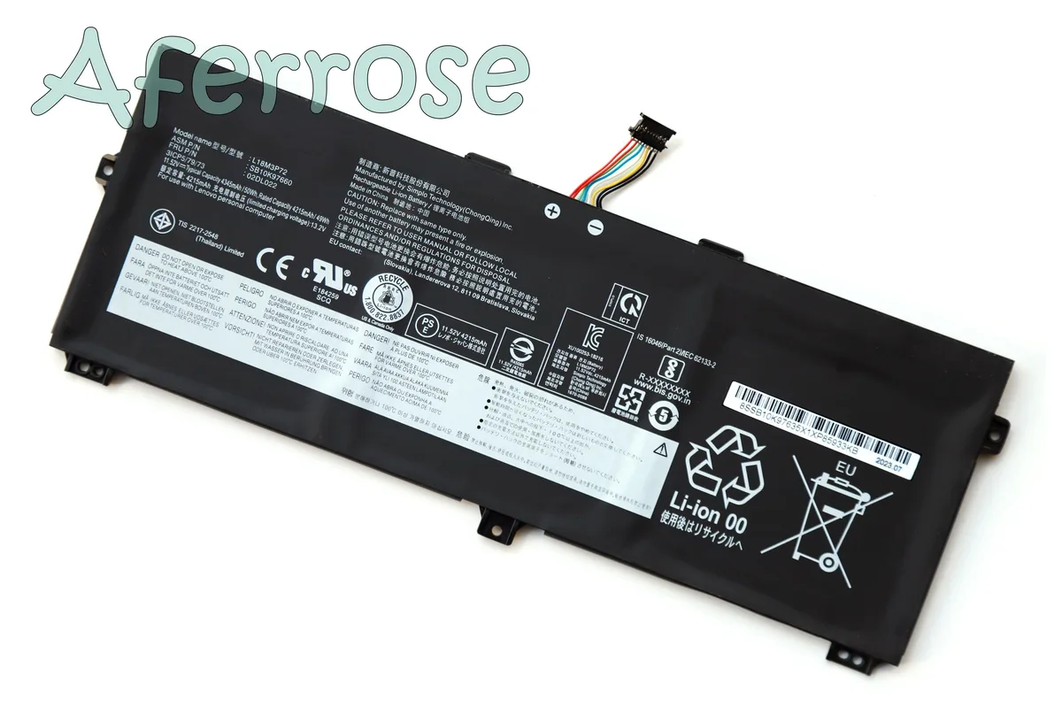 GOLDIX GOLDIX L18L3P72 L18M3P72 L18S3P72 50Wh laptop battery for Lenovo ThinkPad X390 Yoga 07CD Series — product photo