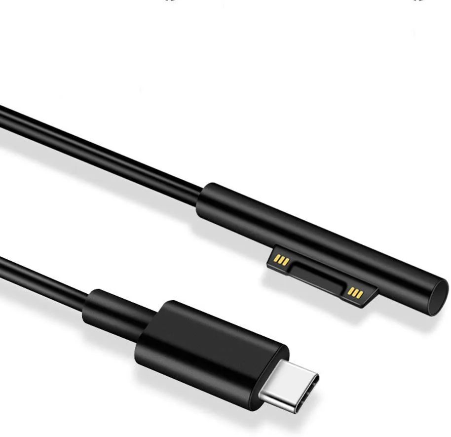 TeKit TeKit JD0127 USB-C to Surface Connect charging cable 150 cm black — product photo