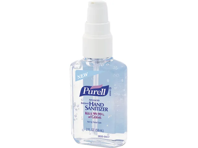 GOJO GOJO 9606-24 Instant Hand Sanitizer 2 oz Pump Bottle 24 Carton — product photo