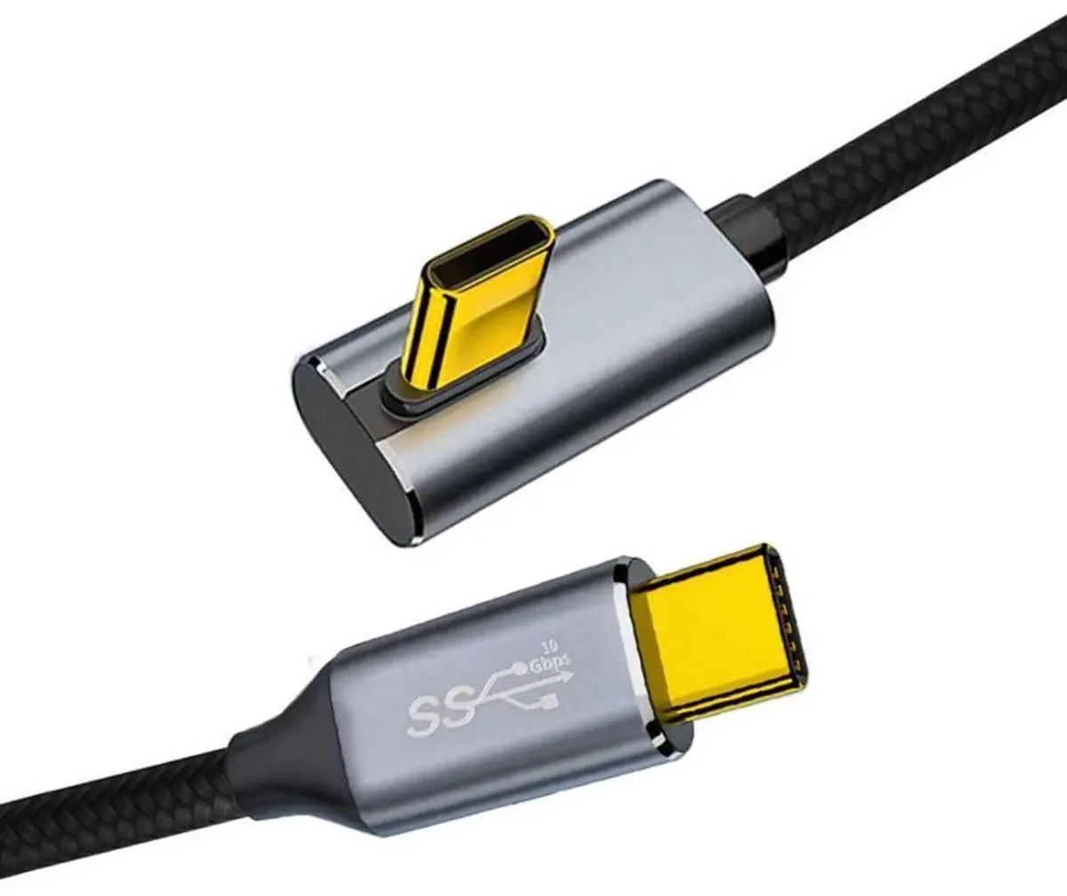 SMUGDESK SMUGDESK 90° USB-C to USB-C Cable 3.0m 10Gbps 100W — product photo