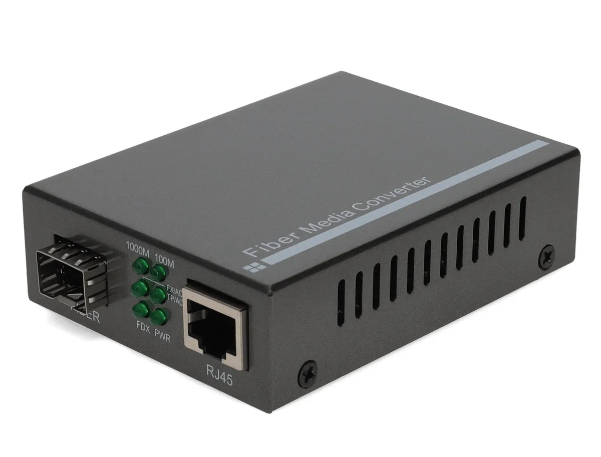 AddOn AddOn ADD-GMC-LX-LC Media Converter 10/100/1000Base-TX to 1000Base-LX LC 1310nm 10km — product photo