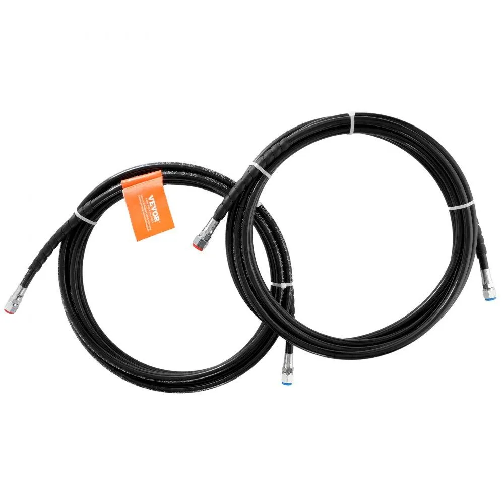 VEVOR VEVOR Outboard Hydraulic Steering Hose Kit 20 ft 2-Piece TPEE 300 HP — product photo