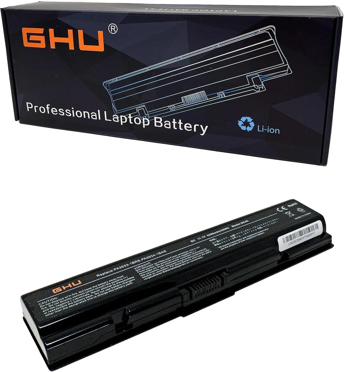 TAURKENAM TAURKENAM 48 Wh laptop battery PA3534U-1BRS — product photo