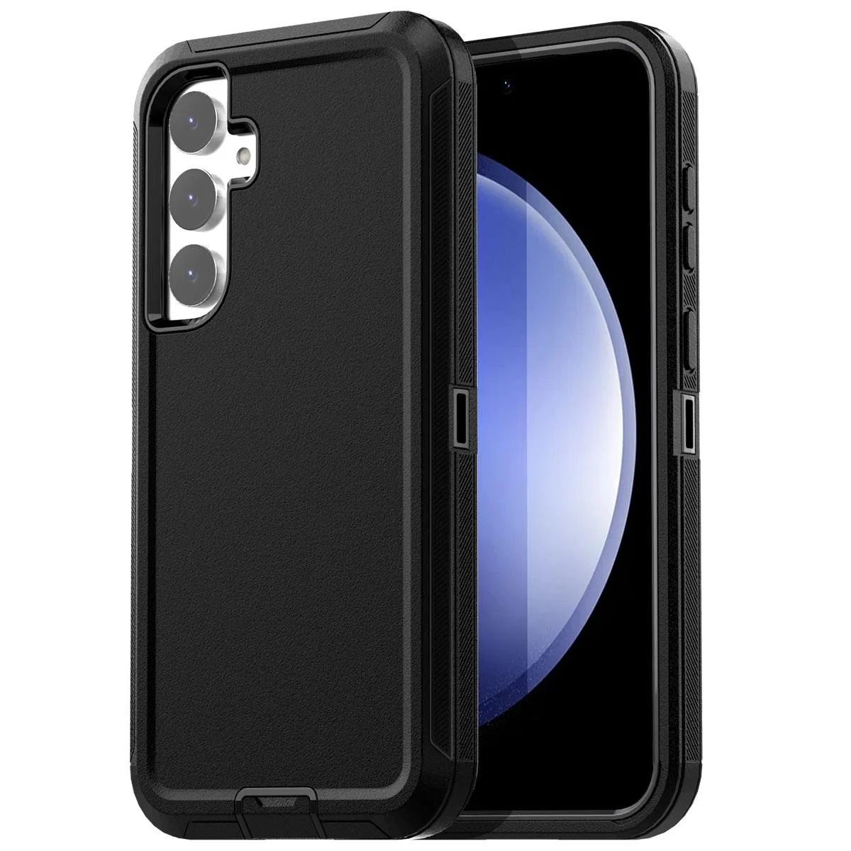 SZYG SZYG Rugged Case for Samsung Galaxy S23 FE 6.4 inch 2023 Black — product photo