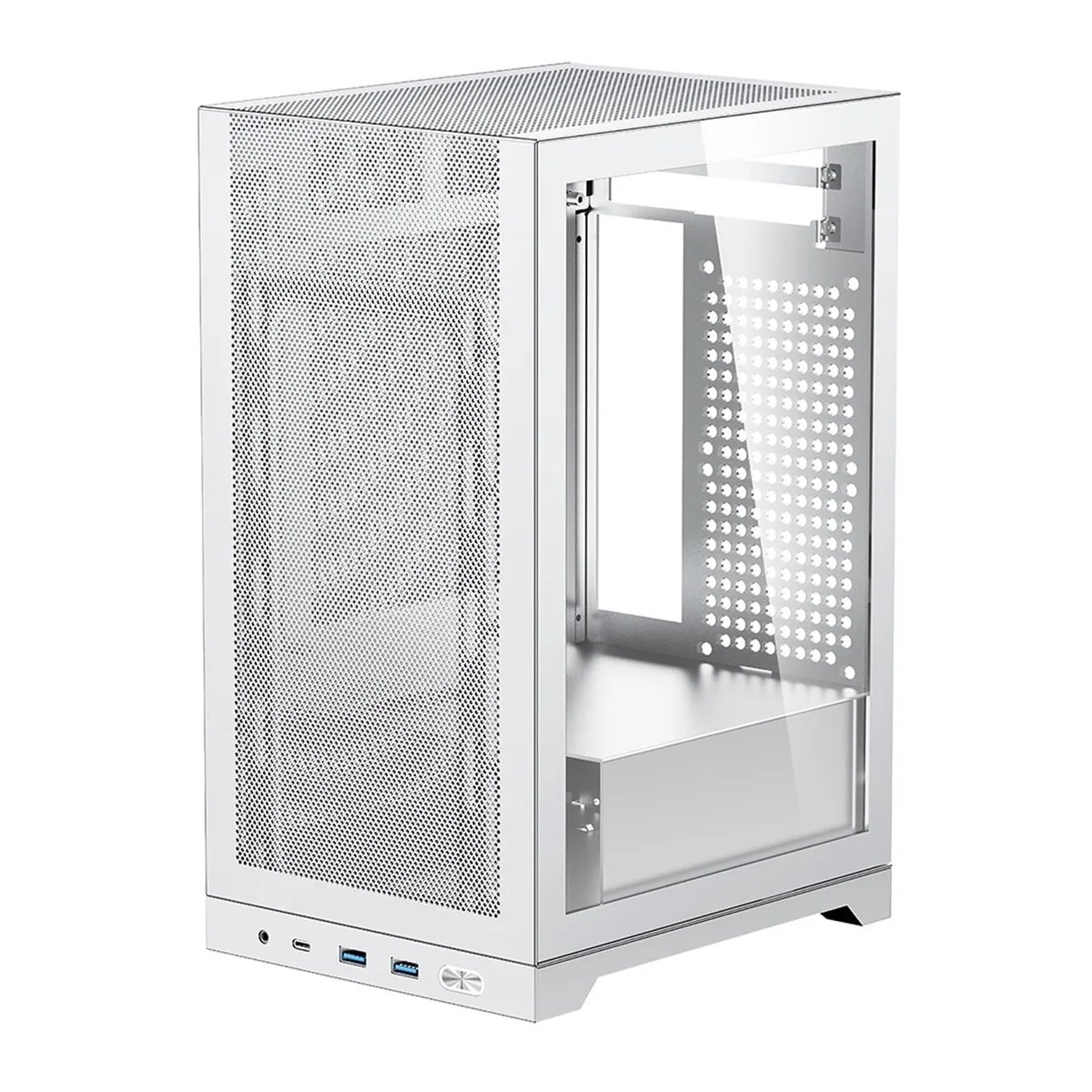 Shiny Snake Shiny Snake L200 10.4L Mini-ITX PC case White — product photo