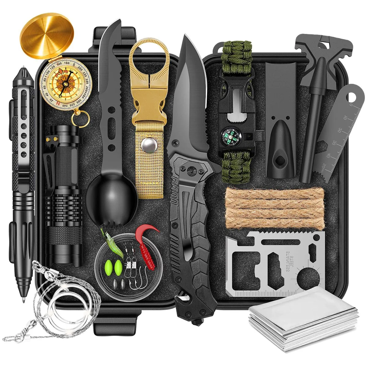  BesTuckle BesTuckle-A 25-in-1 Survival Kit — product photo
