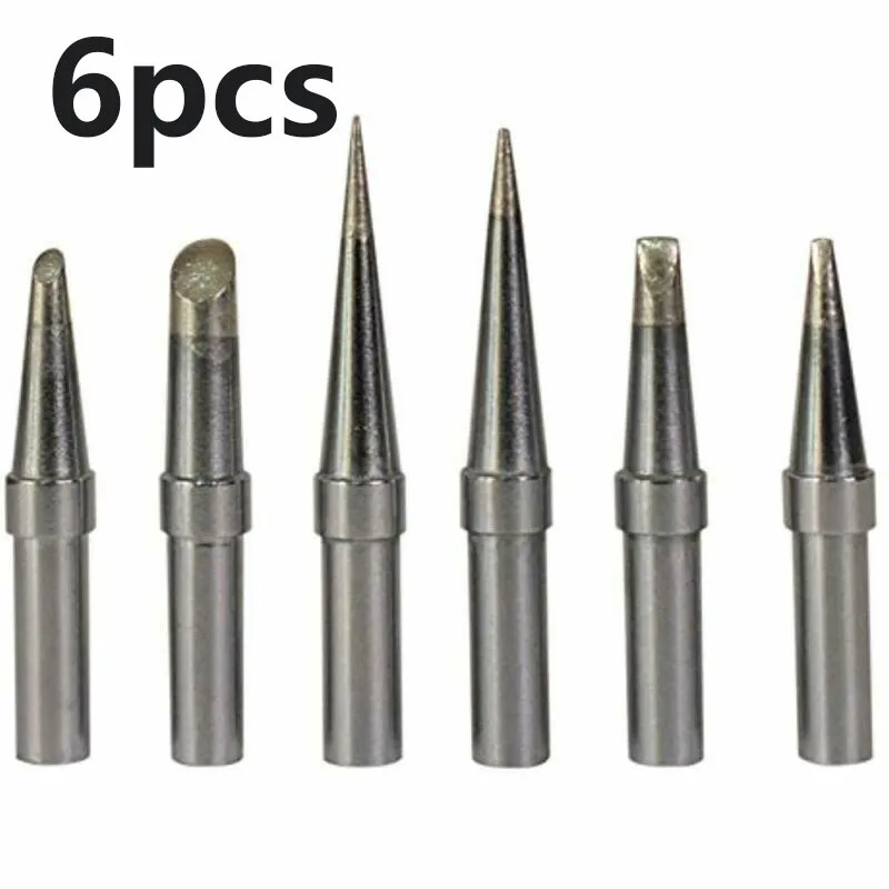 LAHDEK LAHDEK 6pcs ET Lead-Free Soldering Iron Tips Pack — product photo
