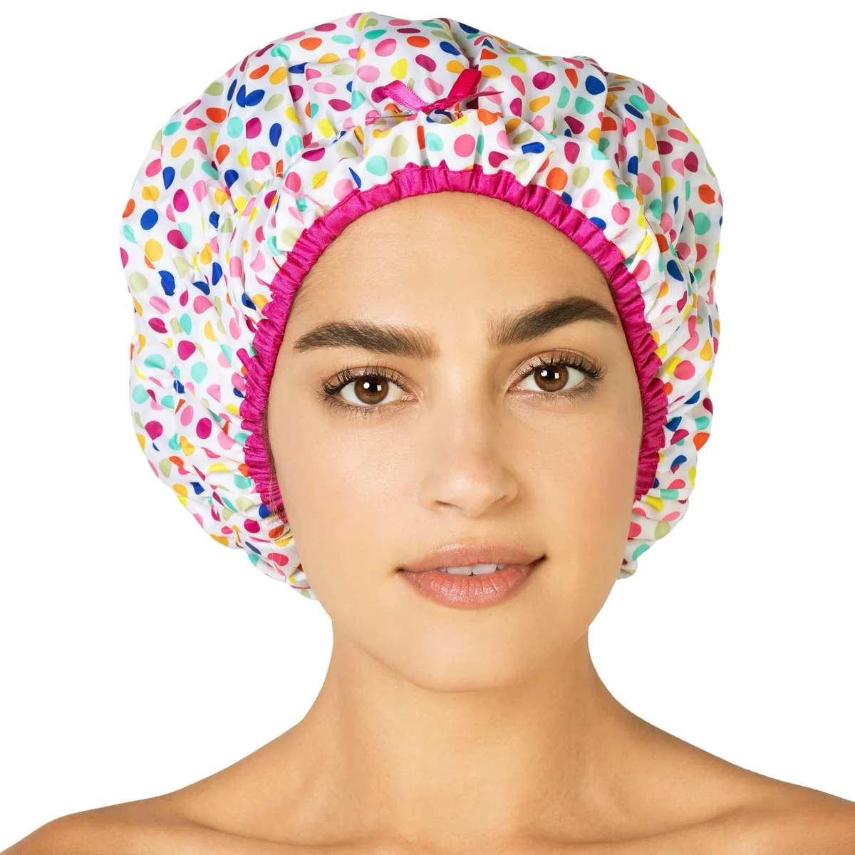 Betty Dain 5235 Deco Dots Shower Cap — product photo