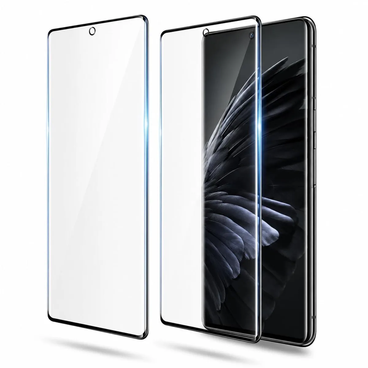 Motorola 6.7 inch Pixel 7 Pro Tempered Glass Screen Protector 2 Pack — product photo