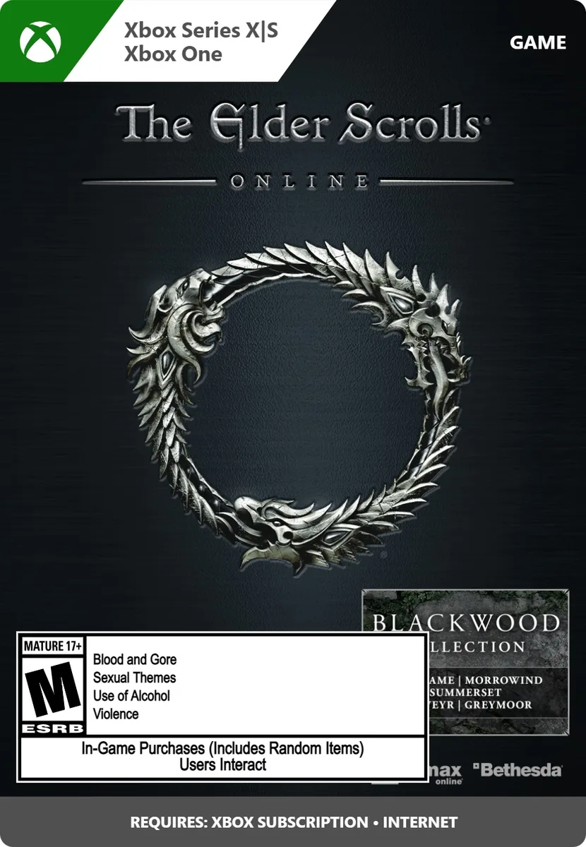 Bethesda Softworks Bethesda Softworks G7Q-00150 The Elder Scrolls Online Collection: Blackwood downloadable game — product photo
