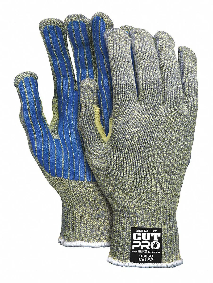 Memphis Memphis PVC coated gloves cut level A7 ANSI 105 pair — product photo