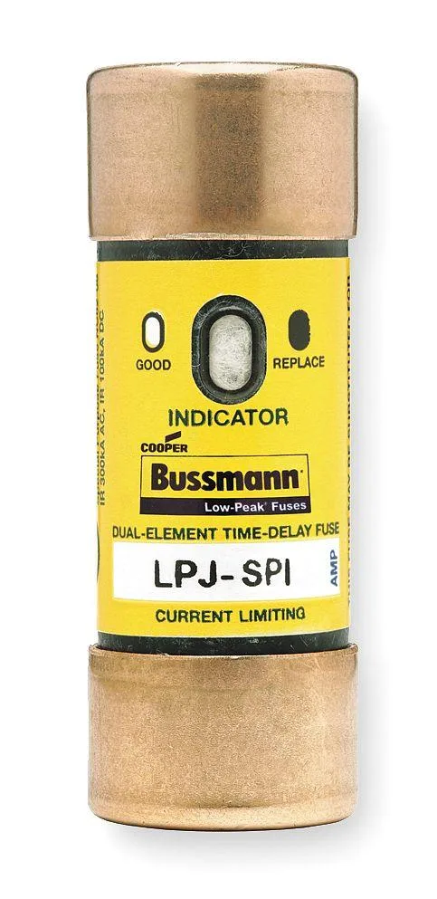 Bussmann Bussmann LPJ-60SPI Time-Delay Class J Fuse 60A 600VAC/300VDC — product photo