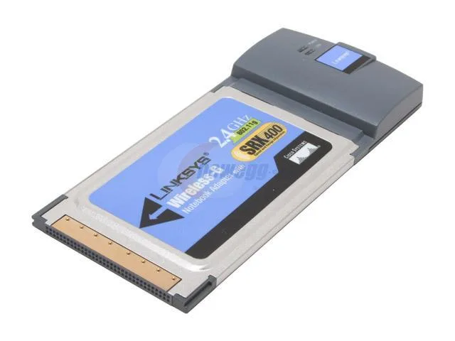 Linksys Linksys WPC54GX4 Wireless-G CardBus Adapter 240Mbps — product photo