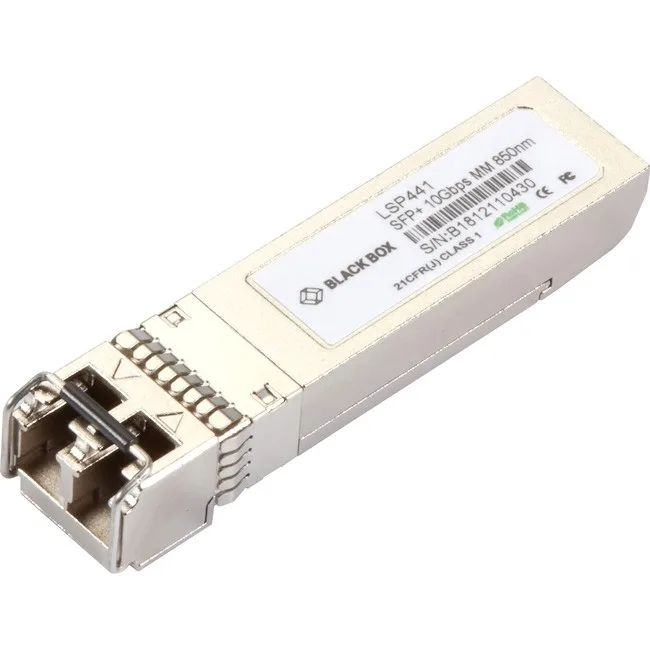 Black Box Corporation Black Box Corporation LSP441 SFP transceiver 10 Gbit/s 984.25 ft multi-mode LC duplex — product photo
