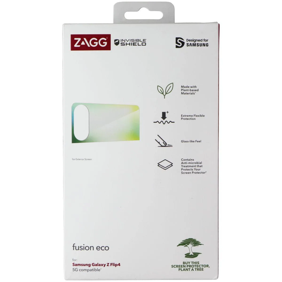 ZAGG ZAGG InvisibleShield Fusion Eco Screen Protector for Samsung Galaxy Z Flip4 — product photo