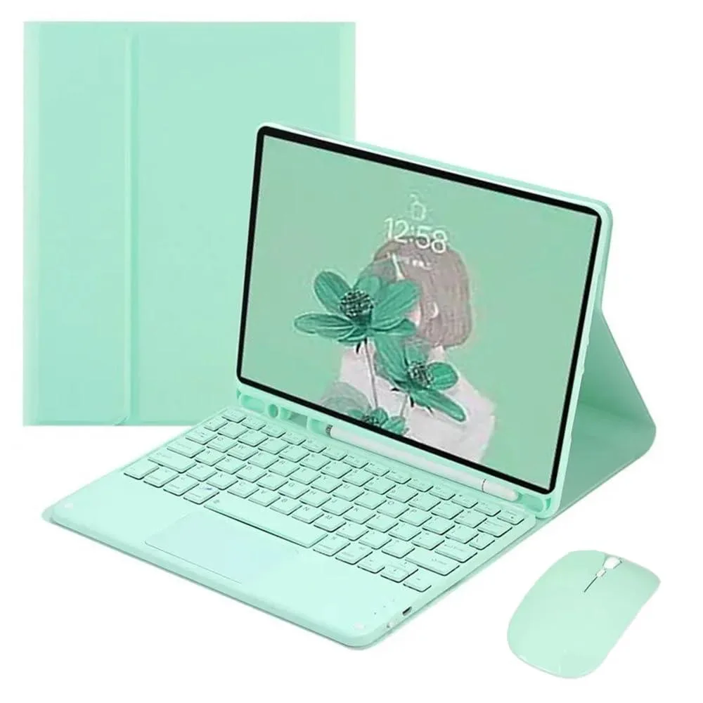 Timoom Timoom Detachable Keyboard Mouse Case with Stand for Galaxy Tab S6 Lite 10.4 Mint — product photo