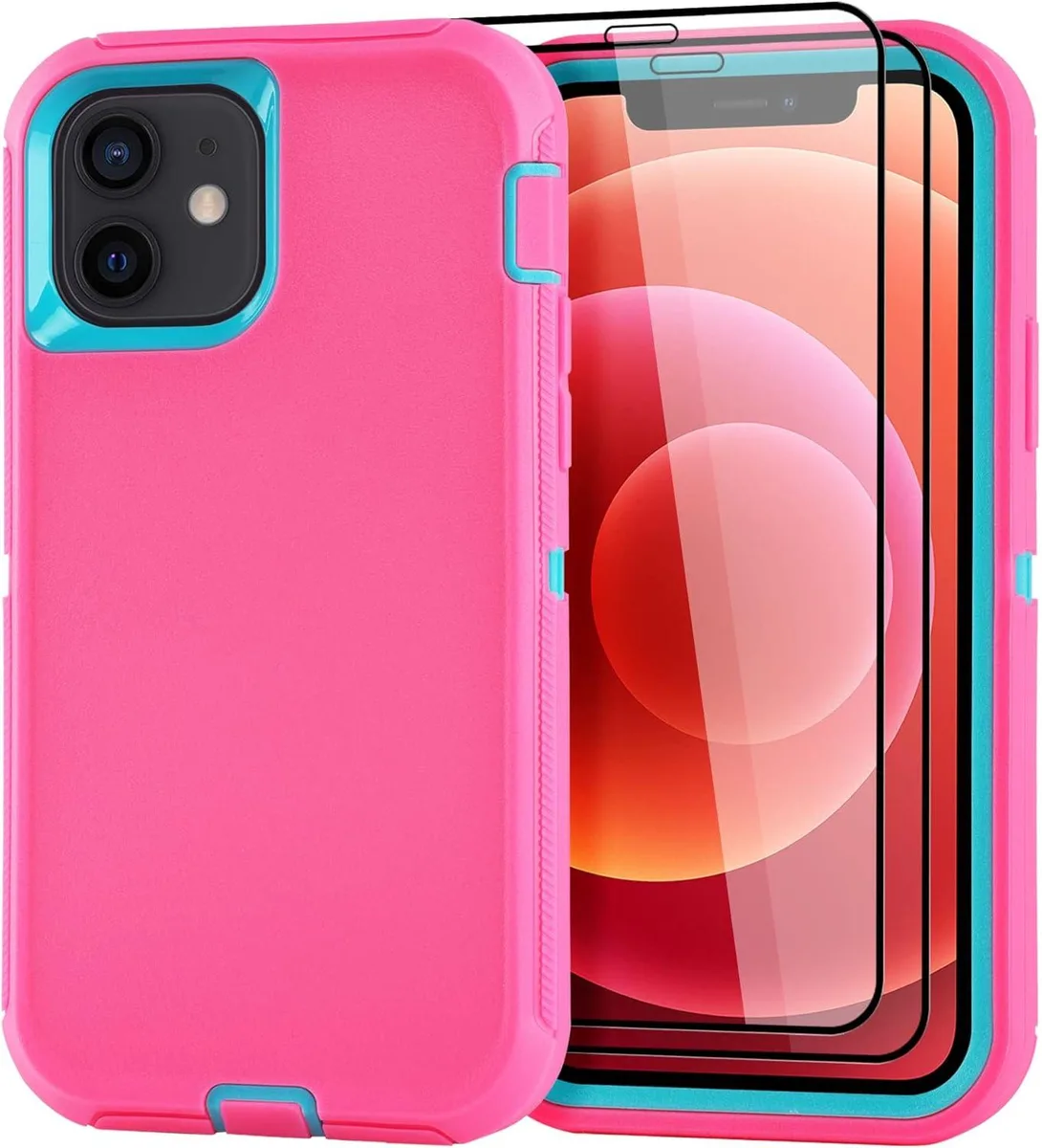 iworkmart iworkmart Case for iPhone 12/12 Pro 6.1 Pink Blue — product photo