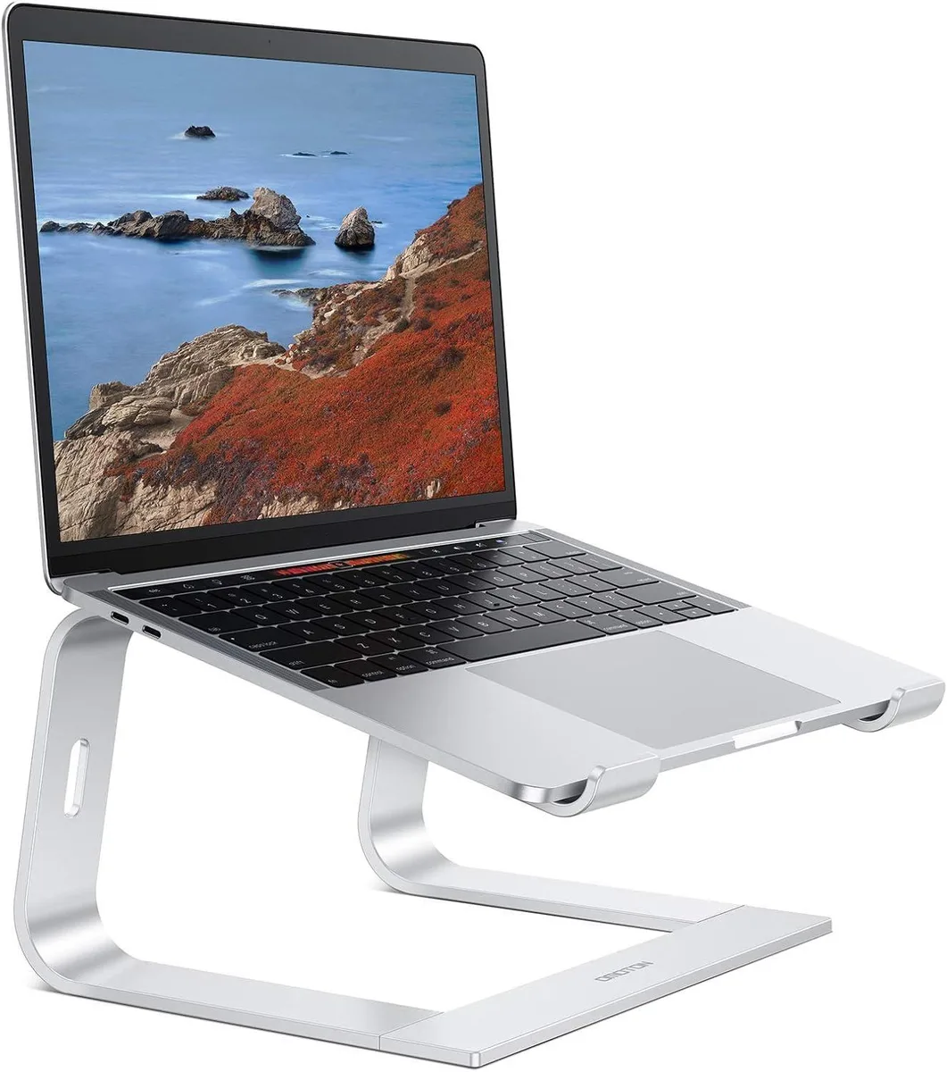 Emazne Emazne Aluminium Laptop Stand 11-16 inch Silver — product photo