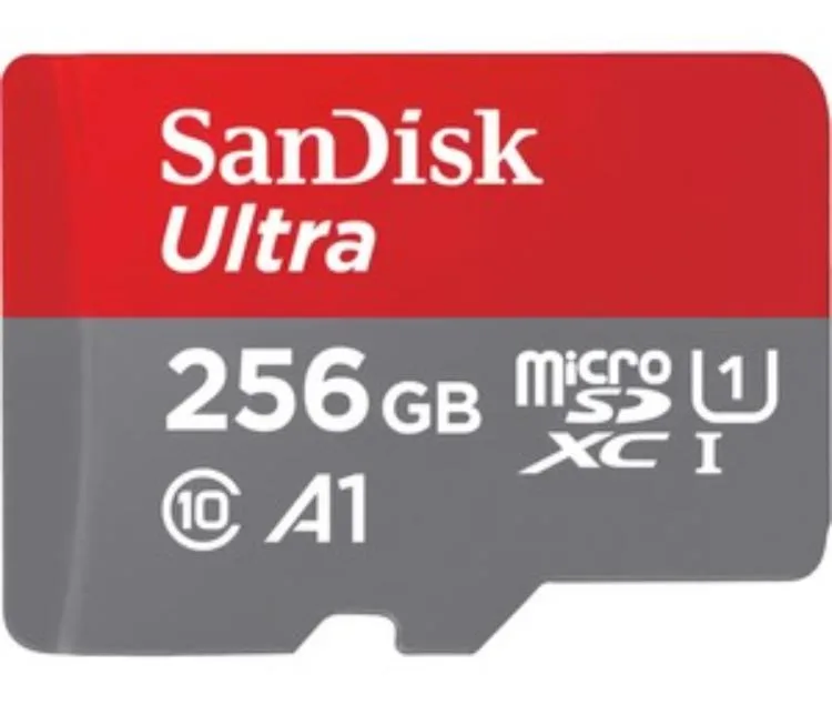 SanDisk SanDisk Ultra 256 GB microSDXC 150 MB/s A1 — product photo