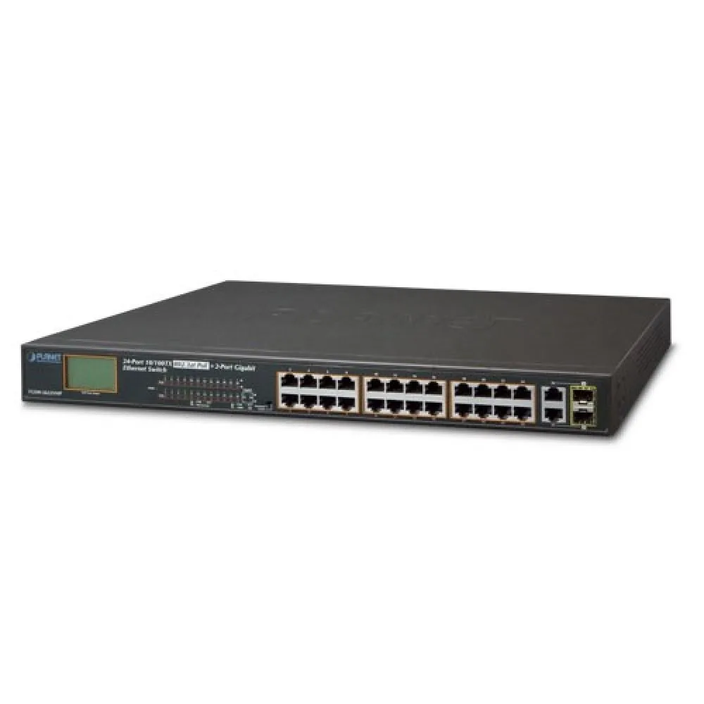 PLANET PLANET FGSW-1822VHP 16-port 10/100 PoE+ 2-port Gigabit 2-port SFP network switch — product photo
