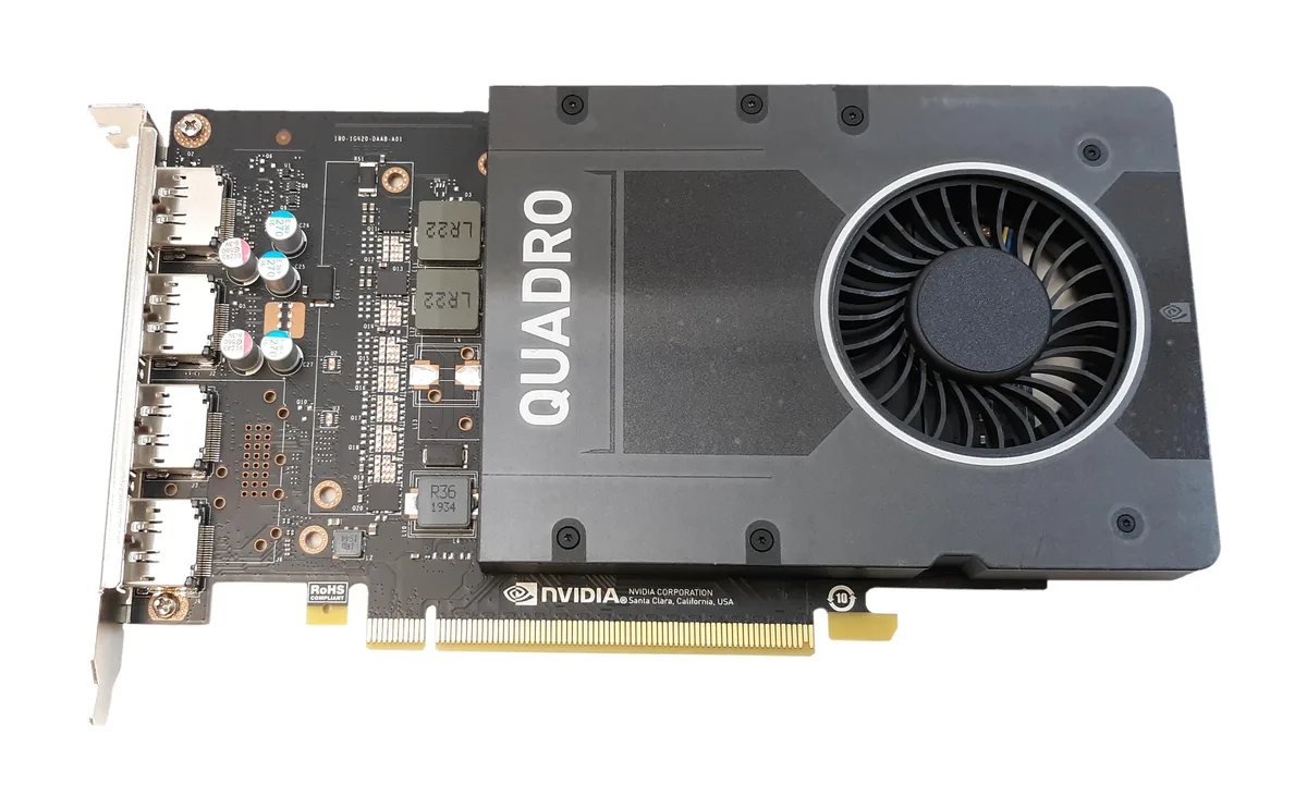 PNY Technologies, Inc. PNY Technologies, Inc. Quadro P2200 5.1 graphics card — product photo