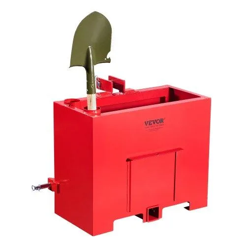 VEVOR VEVOR Ballast Box 800lbs 4.3 ft³ Red — product photo