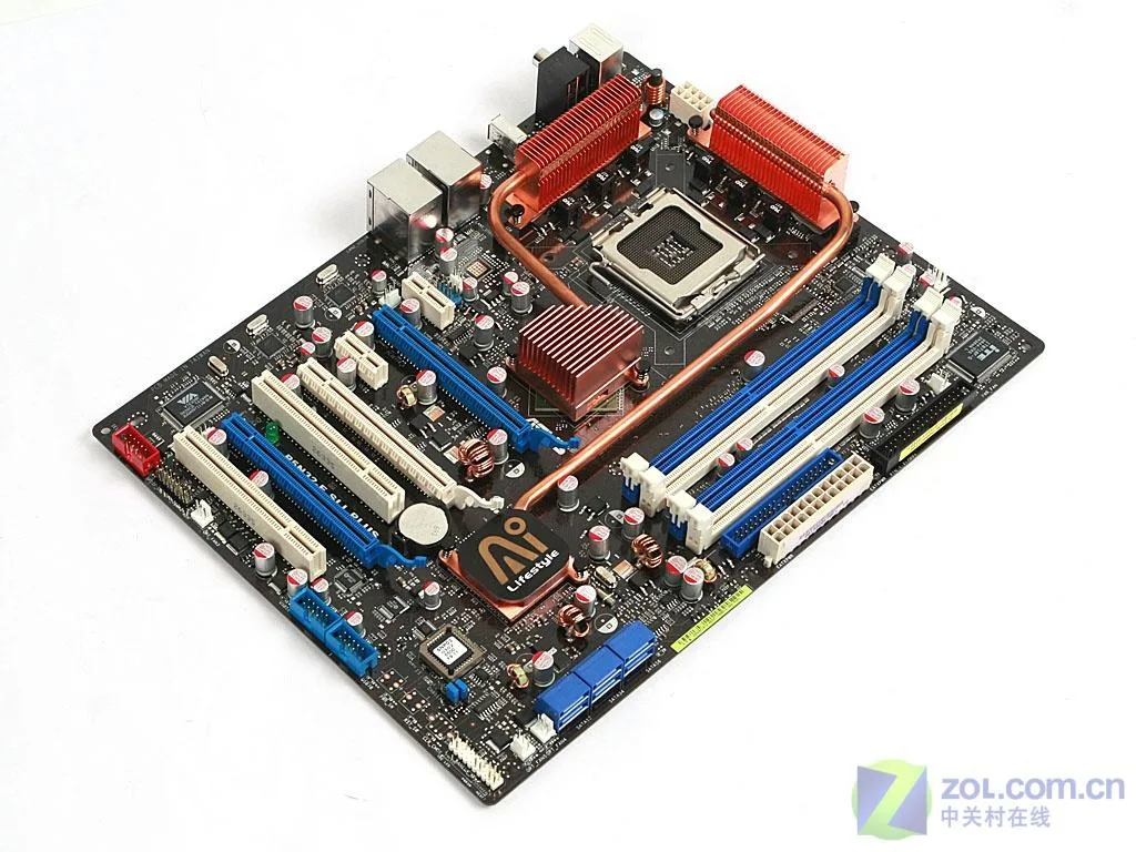 ASUS ASUS P5N32-E SLI Plus LGA 775 DDR2 8GB ATX Intel motherboard — product photo
