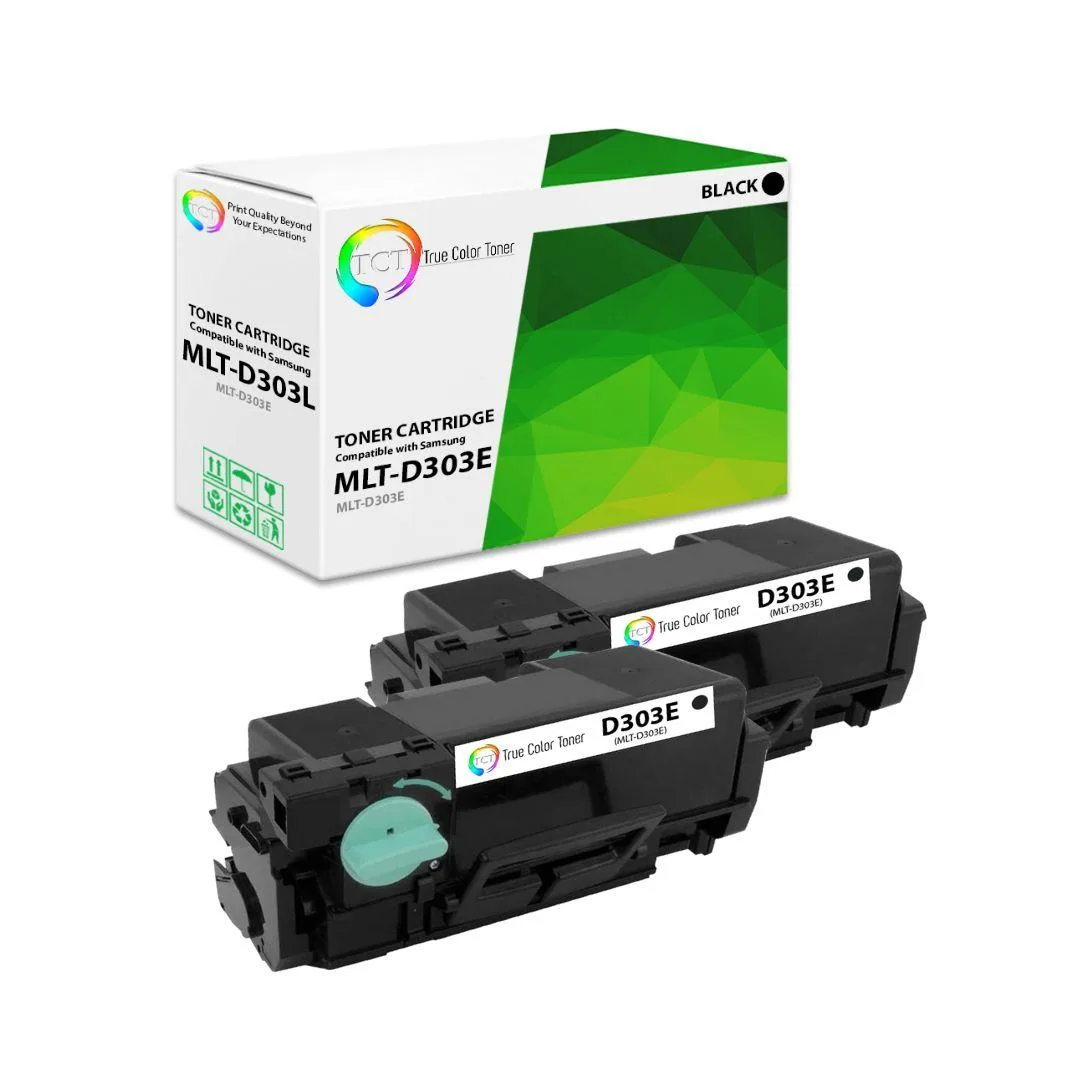 True Color Toner True Color Toner MLT-D303E Black Toner Cartridge 2 Pack 40000 Pages — product photo