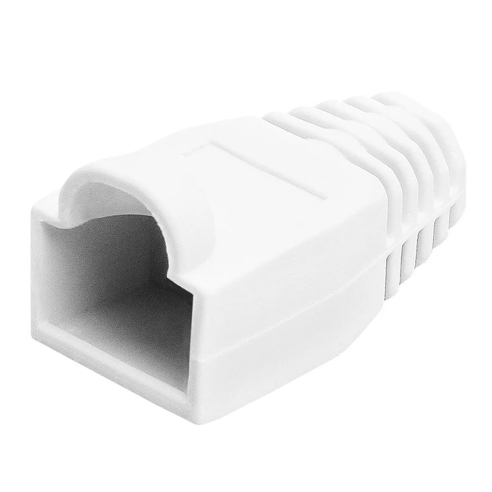 CMPLE CMPLE RJ45 Strain Relief Boots 50-Pack White — product photo