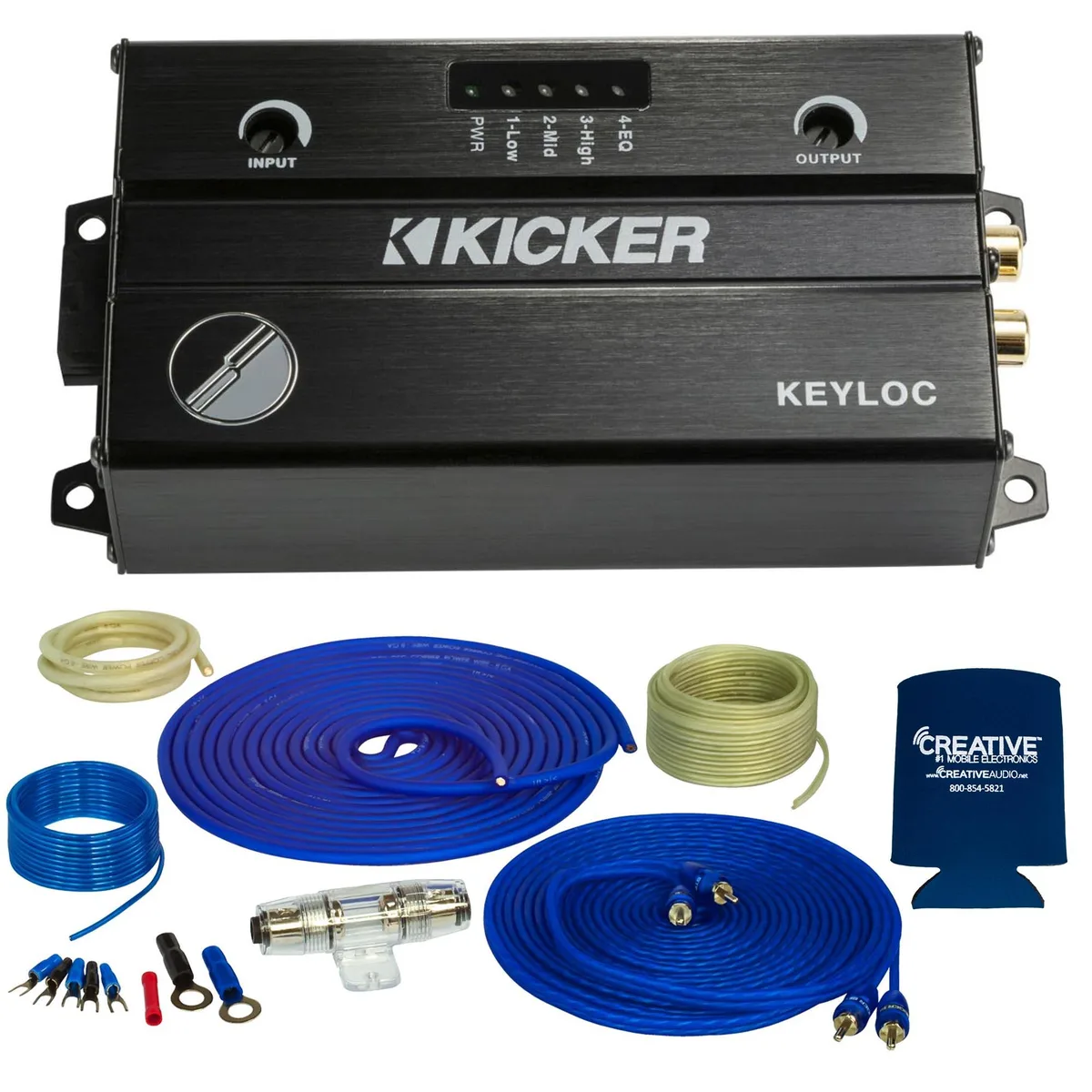 STINGER STINGER SS600XS 8GA 600W Wiring Kit with Kicker 47KEYLOC — product photo