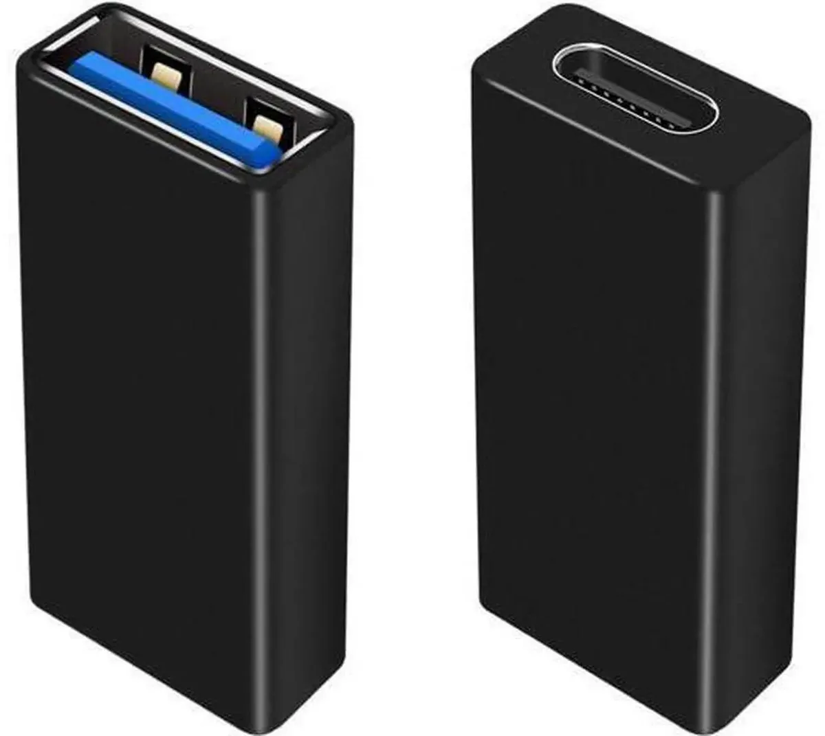 SMUGDESK SMUGDESK USB C Female to USB A Female Adapter 2 Pack 5Gbps — product photo