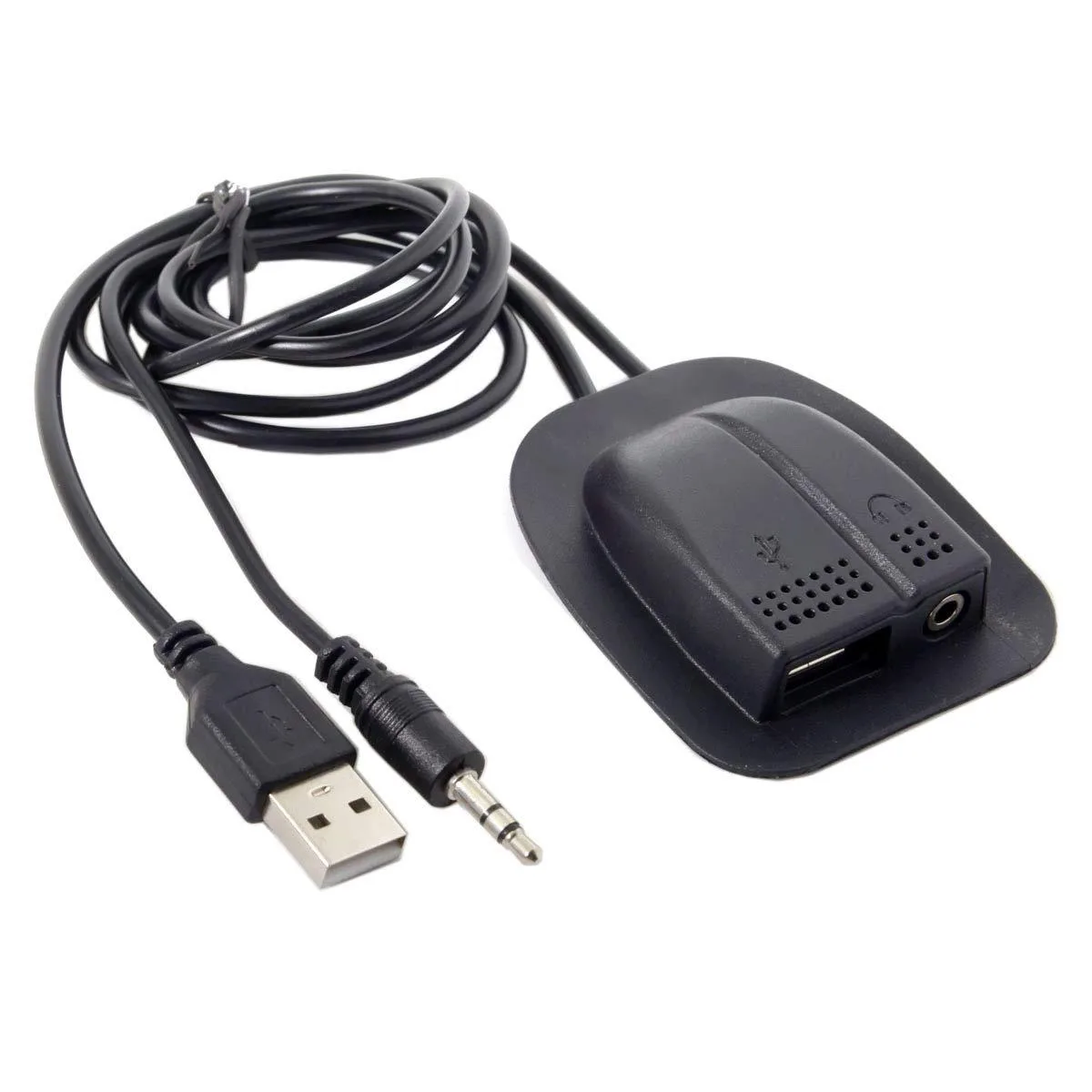 BUCIER BUCIER USB 2.0 &amp; 3.5 mm Audio Extension Cable .5 m — product photo