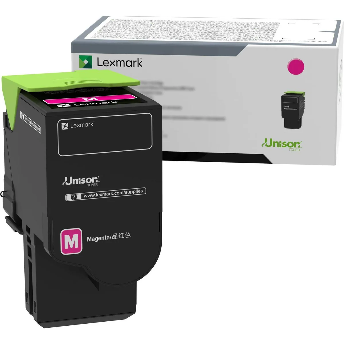Lexmark Lexmark 78C00MG Magenta Return Programme Toner Cartridge 1400 Pages — product photo