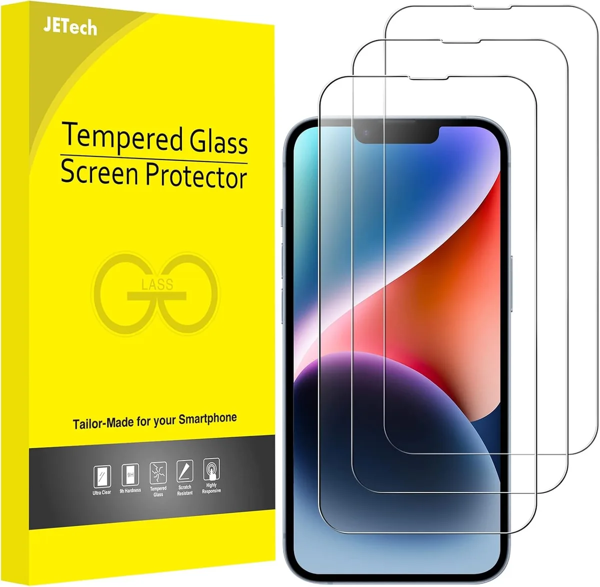 NuoTo NuoTo Screen Protector for iPhone 17e 2026 16e 14 6.1 3-Pack — product photo