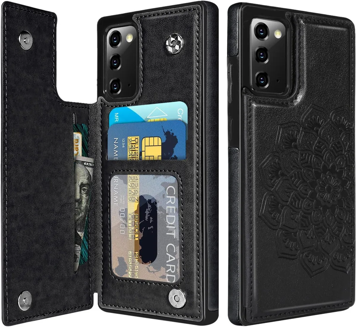 Transcend Transcend Galaxy Note 20 Wallet Case 6.7 2020 Black — product photo