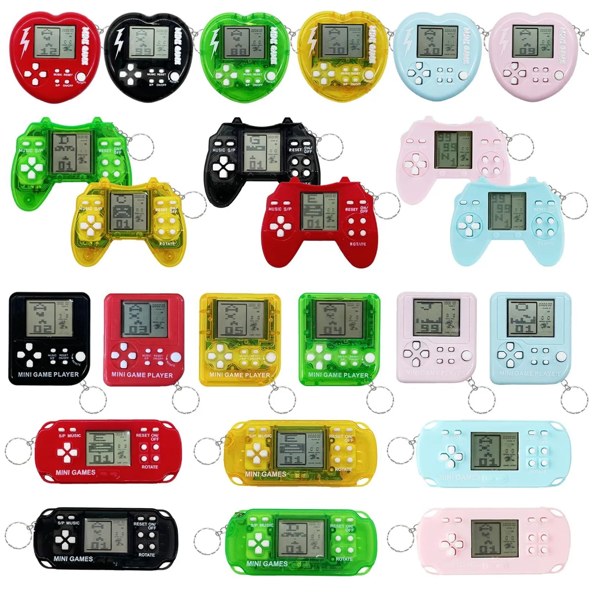Bxngjuj Video Game Party Favors 24 Pcs Keyholder — product photo