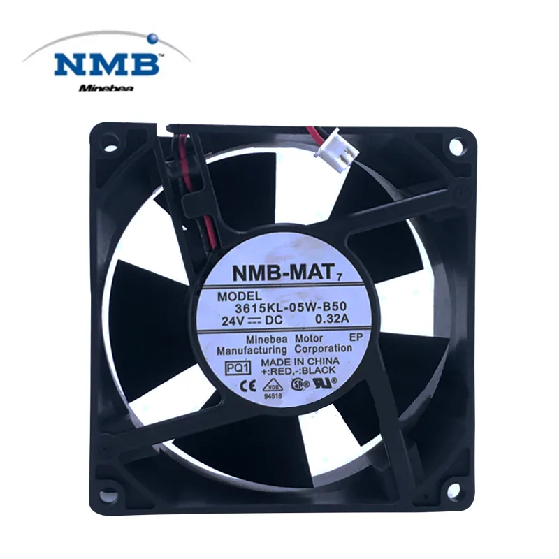 Fans Fans 4712KL-05W-PQ1 24V 0.34A 112CFM 120x32mm case fan — product photo
