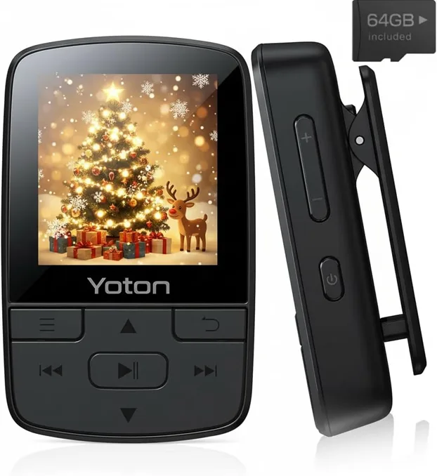 YOTON YOTON YM03BLACK mp3 player 64GB Bluetooth 5.2 28g — product photo