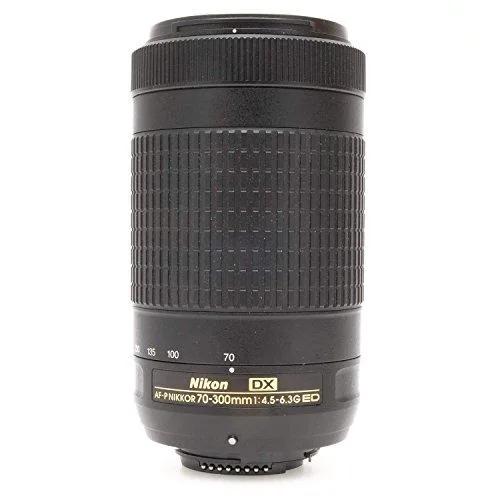 Nikon Inc Nikon 70-300mm f/4.5-6.3G DX AF-P ED Zoom-Nikkor camera lens — product photo