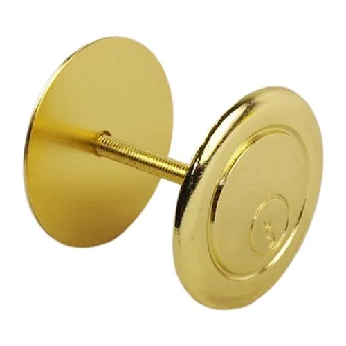 Progressive Hardware Co., Inc. Progressive Hardware Co., Inc. 195BP Brass Plated Dummy Rim Cylinder 1-3/4 — product photo