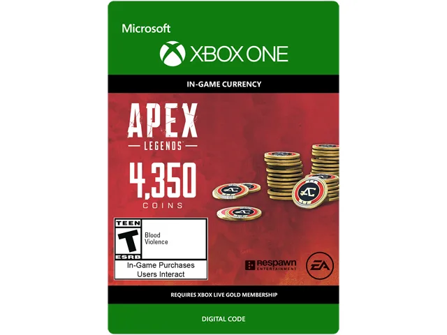 Electronic Arts Electronic Arts 7F6-00535 Apex Legends 4350 Coins downloadable game — product photo
