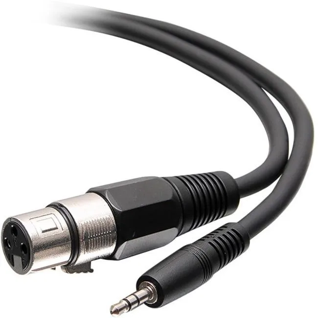 Cables To Go Cables To Go C2G41468 18in 3.5mm Male TRS to Female XLR Cable — product photo