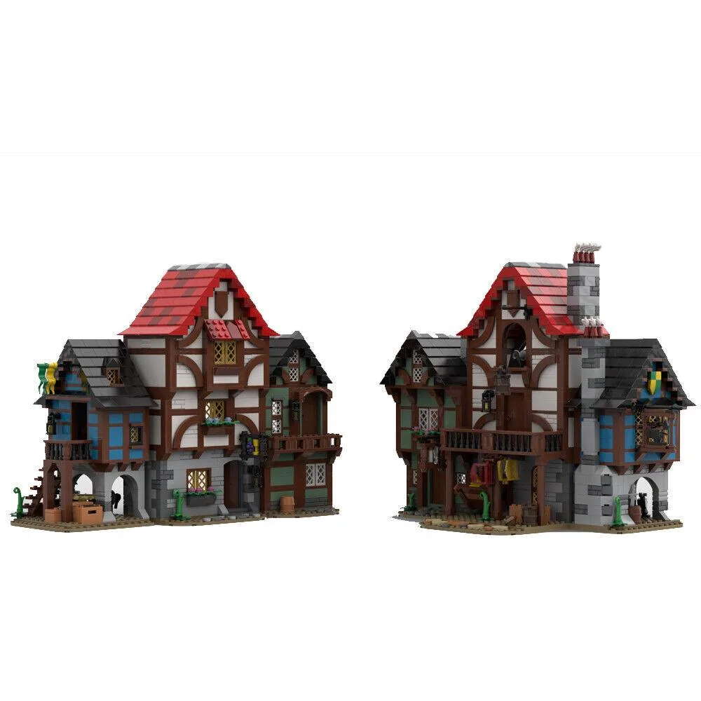 ZITIANYOUBUILD ZITIANYOUBUILD MOC-150889 Medieval Alley 2421 Parts — product photo